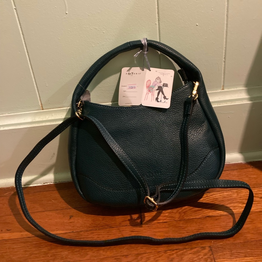 Fox’s Leather Turquoise Purse